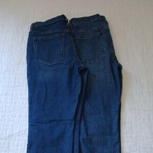 Vintage Dark Blue Straight Leg Women's Jeans